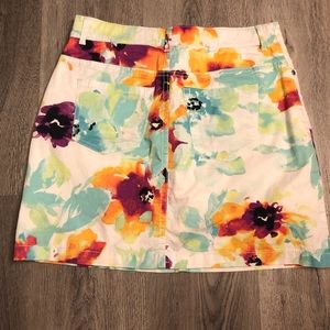 Croft&Barrow Floral Skort